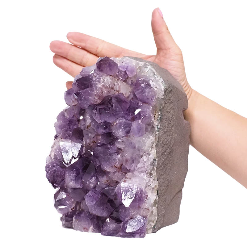 3.74kg Natural Amethyst Crystal Lamp DV60 5 Natural Amethyst Crystal Lamp DV60 | Himalayan Salt Factory