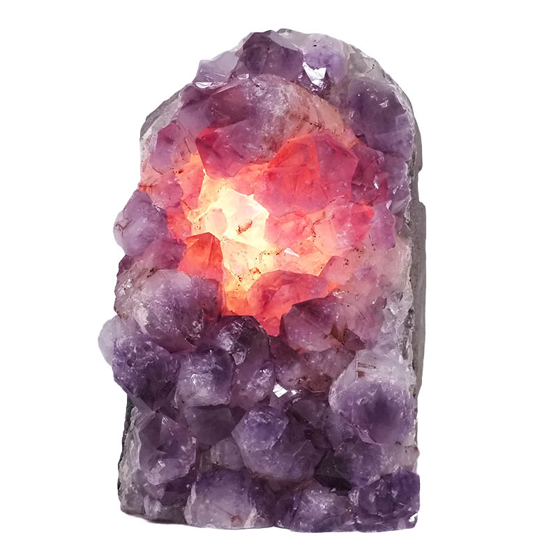 3.74kg Natural Amethyst Crystal Lamp DV60 4 Natural Amethyst Crystal Lamp DV60 | Himalayan Salt Factory