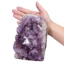 Natural Amethyst Crystal Lamp DV62 | Himalayan Salt Factory
