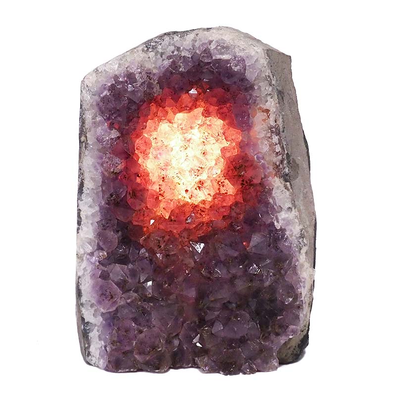3.00kg Natural Amethyst Crystal Lamp DV77 4 Natural Amethyst Crystal Lamp DV77 | Himalayan Salt Factory