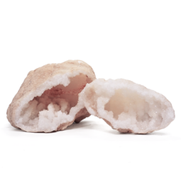 Natural-Calcite-Geode-Pair-S1364 | Himalayan Salt Factory