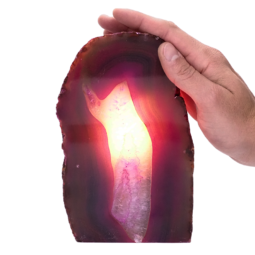 Pink-Agate-Crystal-Lamp-N2132 | Himalayan Salt Factory