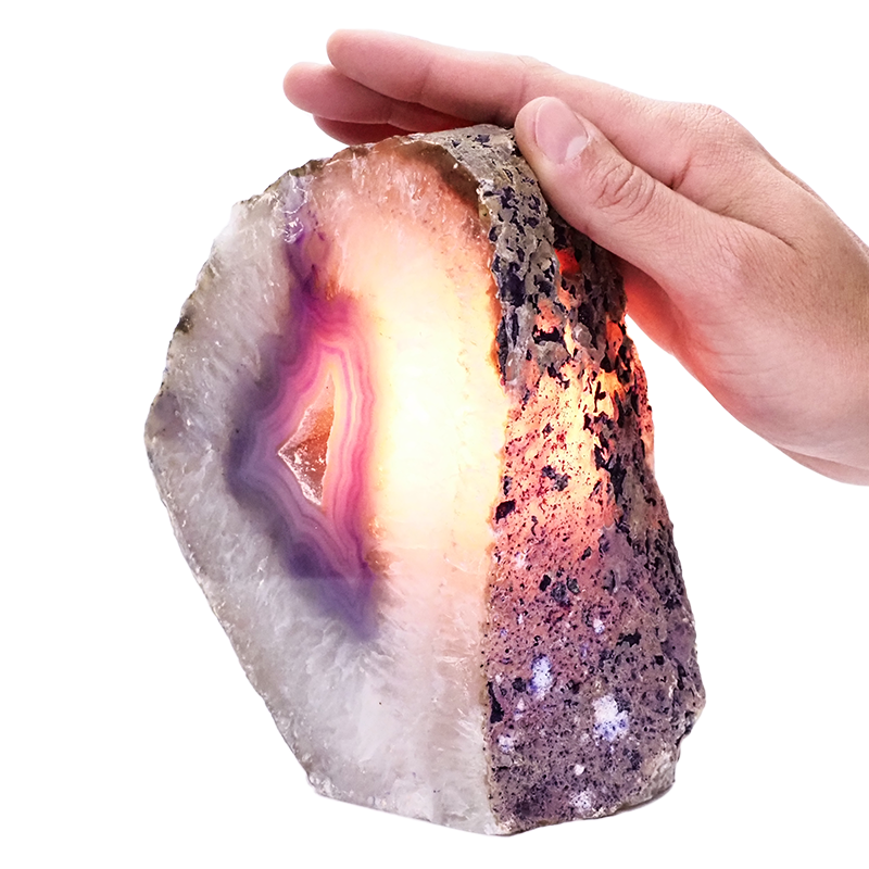 2.6kg Purple Agate Crystal Lamp N2144 5 Purple-Agate-Crystal-Lamp-N2144 | Himalayan Salt Factory