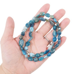 Apatite Freeform Beads Necklace | Crystal Factory