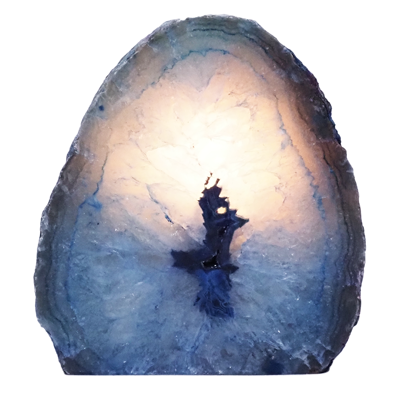 2.9kg Blue Agate Crystal Lamp S1402 4 Blue-Agate-Crystal-Lamp-S1402 | Crystal Factory