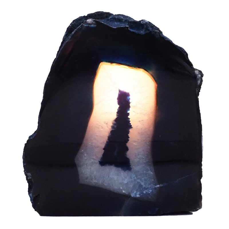 1.8kg Blue Agate Crystal Lamp S1403 4 Blue-Agate-Crystal-Lamp-S1403 | Crystal Factory