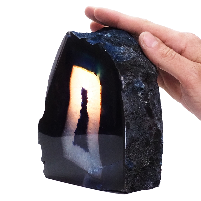 1.8kg Blue Agate Crystal Lamp S1403 5 Blue-Agate-Crystal-Lamp-S1403 | Crystal Factory