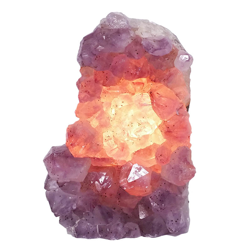 3.14kg Natural Amethyst Crystal Lamp DV103 4 Natural Amethyst Crystal Lamp DV103 | Crystal Factory