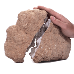 Natural-Calcite-Geode-Pair-J2077 | Himalayan Salt Factory