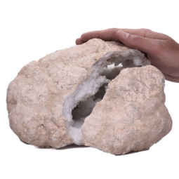 Natural-Calcite-Geode-Pair-J2082 | Himalayan Salt Factory