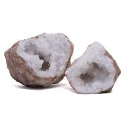 Natural-Calcite-Geode-Pair-J2086 | Himalayan Salt Factory