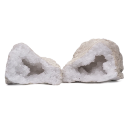 Natural-Calcite-Geode-Pair-J2089 | Himalayan Salt Factory