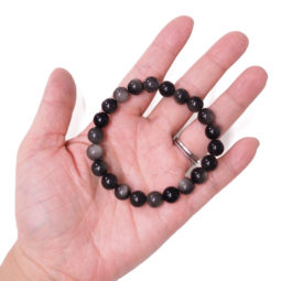Obsidian Bead Bracelet | Crystal Factory