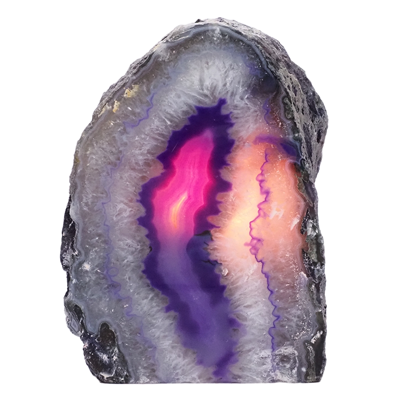 3kg Purple Agate Crystal Lamp S1382 4 Purple-Agate-Crystal-Lamp-S1382 | Crystal Factory