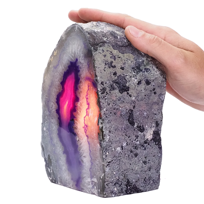 3kg Purple Agate Crystal Lamp S1382 5 Purple-Agate-Crystal-Lamp-S1382 | Crystal Factory