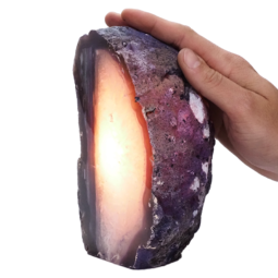 2.5kg Purple Agate Crystal Lamp S1385 7 Purple-Agate-Crystal-Lamp-S1385 | Crystal Factory
