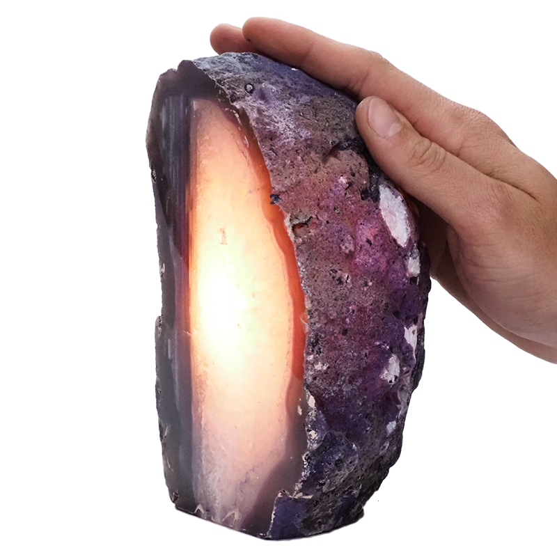 2.5kg Purple Agate Crystal Lamp S1385 5 Purple-Agate-Crystal-Lamp-S1385 | Crystal Factory