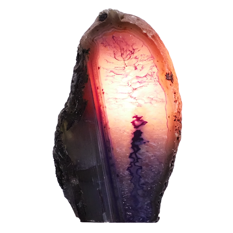2kg Purple Agate Crystal Lamp S1387 4 Purple-Agate-Crystal-Lamp-S1387 | Crystal Factory