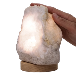 Natural-Calcite-Geode-Lamp-DK1021 | Crystal Factory
