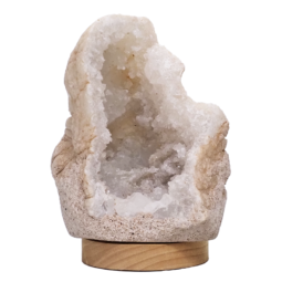 Natural-Calcite-Geode-Lamp-DK1029 | Crystal Factory