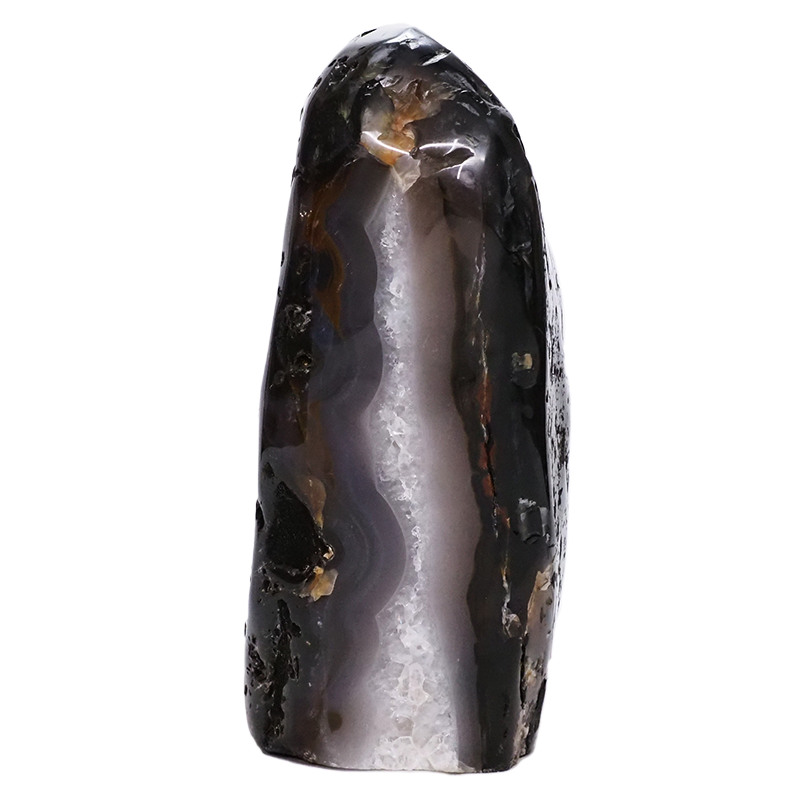 1.9kg Polished River Agate Crystal Lamp with White LED Bulb S1409 3 Polished-River-Agate-Crystal-Lamp-S1409 | Crystal Factory