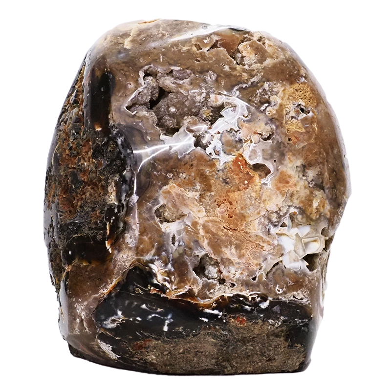 2.4kg Polished River Agate Crystal Lamp with White LED Bulb S1417 3 Polished-River-Agate-Crystal-Lamp-S1417 | Crystal Factory