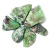 250g Western Australian Chrysoprase Tumbled Stones Parcel | Crystal Factory