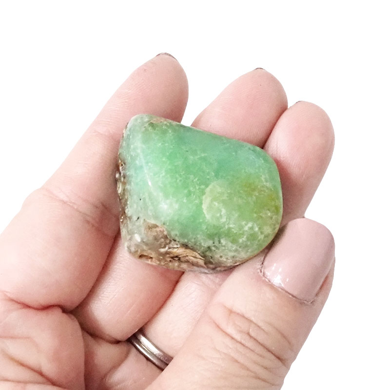 250g Western Australian Chrysoprase Tumbled Stones Parcel 5 250g Western Australian Chrysoprase Tumbled Stones Parcel | Crystal Factory