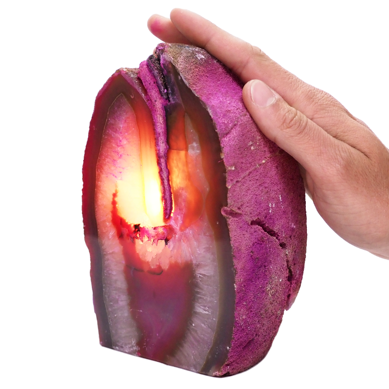 2.6kg Pink Agate Crystal Lamp S1450 5 Pink-Agate-Crystal-Lamp-S1450 | Crystal Factory