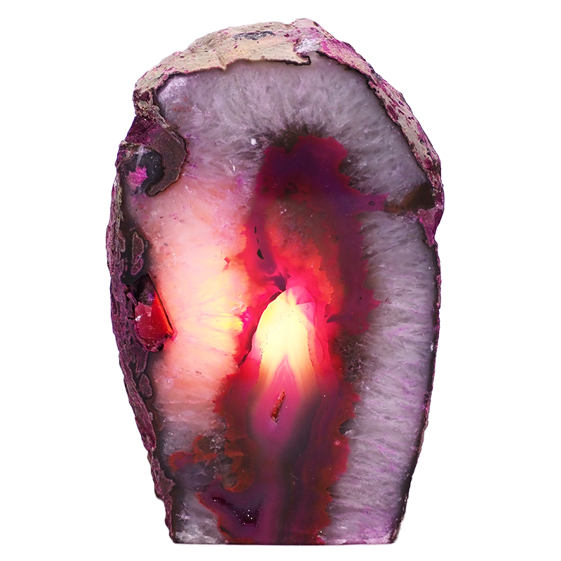 3kg Pink Agate Crystal Lamp S1452 4 Pink-Agate-Crystal-Lamp-S1452 | Crystal Factory