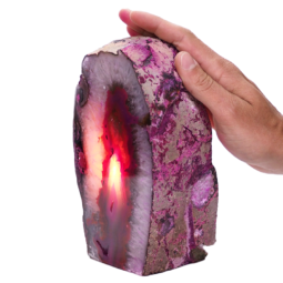 3kg Pink Agate Crystal Lamp S1452 7 Pink-Agate-Crystal-Lamp-S1452 | Crystal Factory