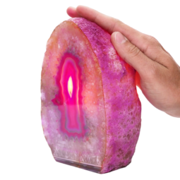 Pink-Agate-Crystal-Lamp-S1454 | Crystal Factory
