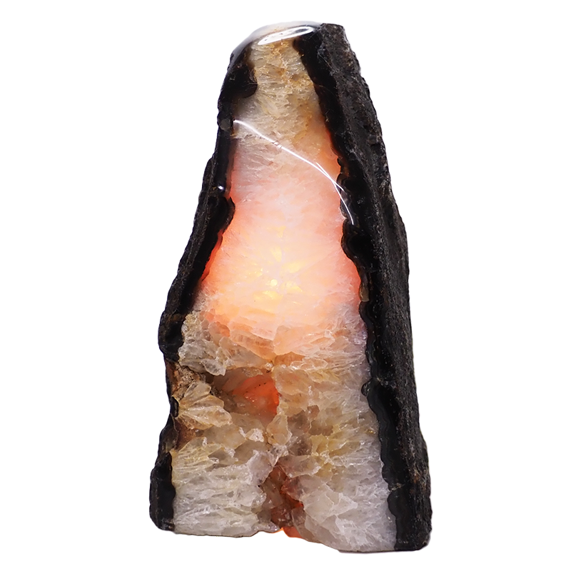 2.3kg Polished River Agate Crystal Lamp with White LED Bulb S1462 4 Polished-River-Agate-Crystal-Lamp-S1462 | Crystal Factory