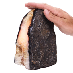 2.3kg Polished River Agate Crystal Lamp with White LED Bulb S1462 7 Polished-River-Agate-Crystal-Lamp-S1462 | Crystal Factory