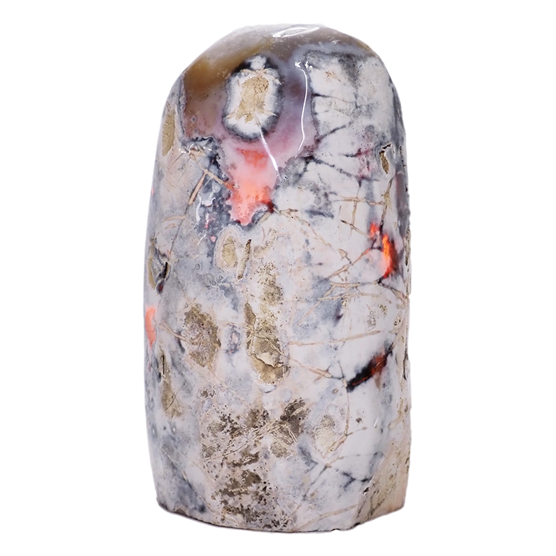 1.7kg Polished River Agate Crystal Lamp with White LED Bulb S1463 4 Polished-River-Agate-Crystal-Lamp-S1463 | Crystal Factory