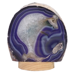 Purple-Agate-Crystal-Lamp-S1467 | Crystal Factory