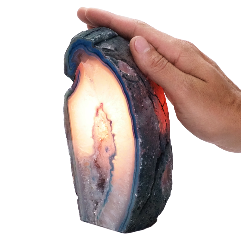1.7kg Teal Agate Crystal Lamp S1469 5 Teal-Agate-Crystal-Lamp-S1469 | Crystal Factory