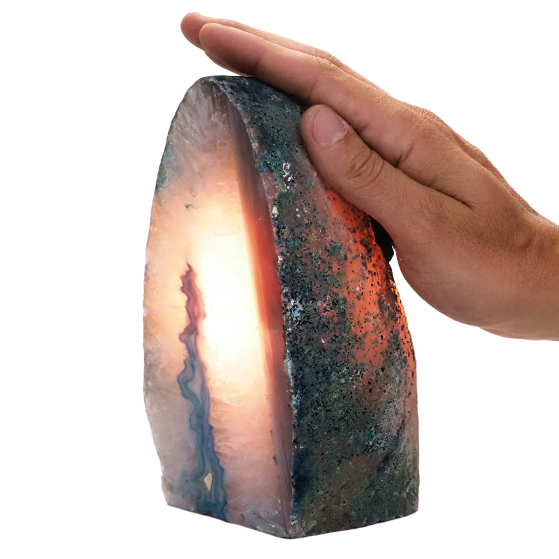 2.6kg Teal Agate Crystal Lamp S1473 5 Teal-Agate-Crystal-Lamp-S1473 | Crystal Factory