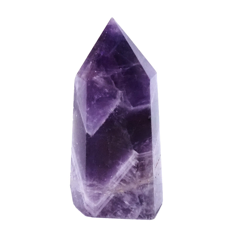 Chevron Amethyst Terminated Point - Small 3 Chevron Amethyst Terminated Point - Small | Crystal Factory