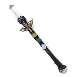 Clear Quartz Terminated Point Crystal Magic Wand | Crystal Factory