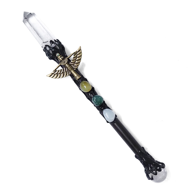 Clear Quartz Terminated Point Crystal Magic Wand 3 Clear Quartz Terminated Point Crystal Magic Wand | Crystal Factory