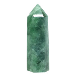 Green Fluorite Terminated Point DV143 | Crystal Factory