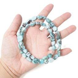 Larimar Bead Necklace | Crystal Factory