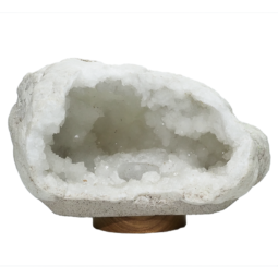 Natural-Calcite-Geode-Lamp-DK1030 | Crystal Factory