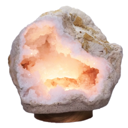 Natural-Calcite-Geode-Lamp-DK1035 | Crystal Factory