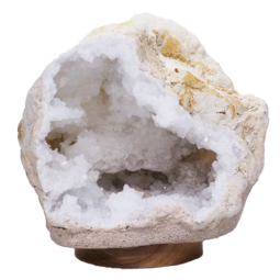 Natural-Calcite-Geode-Lamp-DK1035 | Crystal Factory