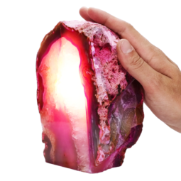Pink-Agate-Crystal-Lamp-S1483 | Crystal Factory