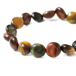 Tiger Eye Freeform Bead Bracelet | Crystal Factory