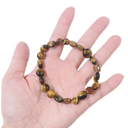 Tiger Eye Freeform Beads Bracelet | Crystal Factory