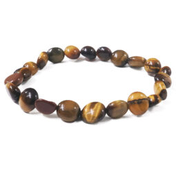 Tiger Eye Freeform Beads Bracelet | Crystal Factory